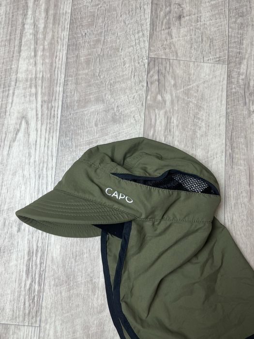 Тактическая кепка Capo размер М оригинал панама хаки с защитой шеи tnf