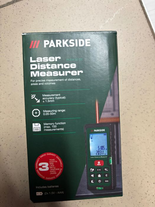 Dalmierz laserowy/nowy