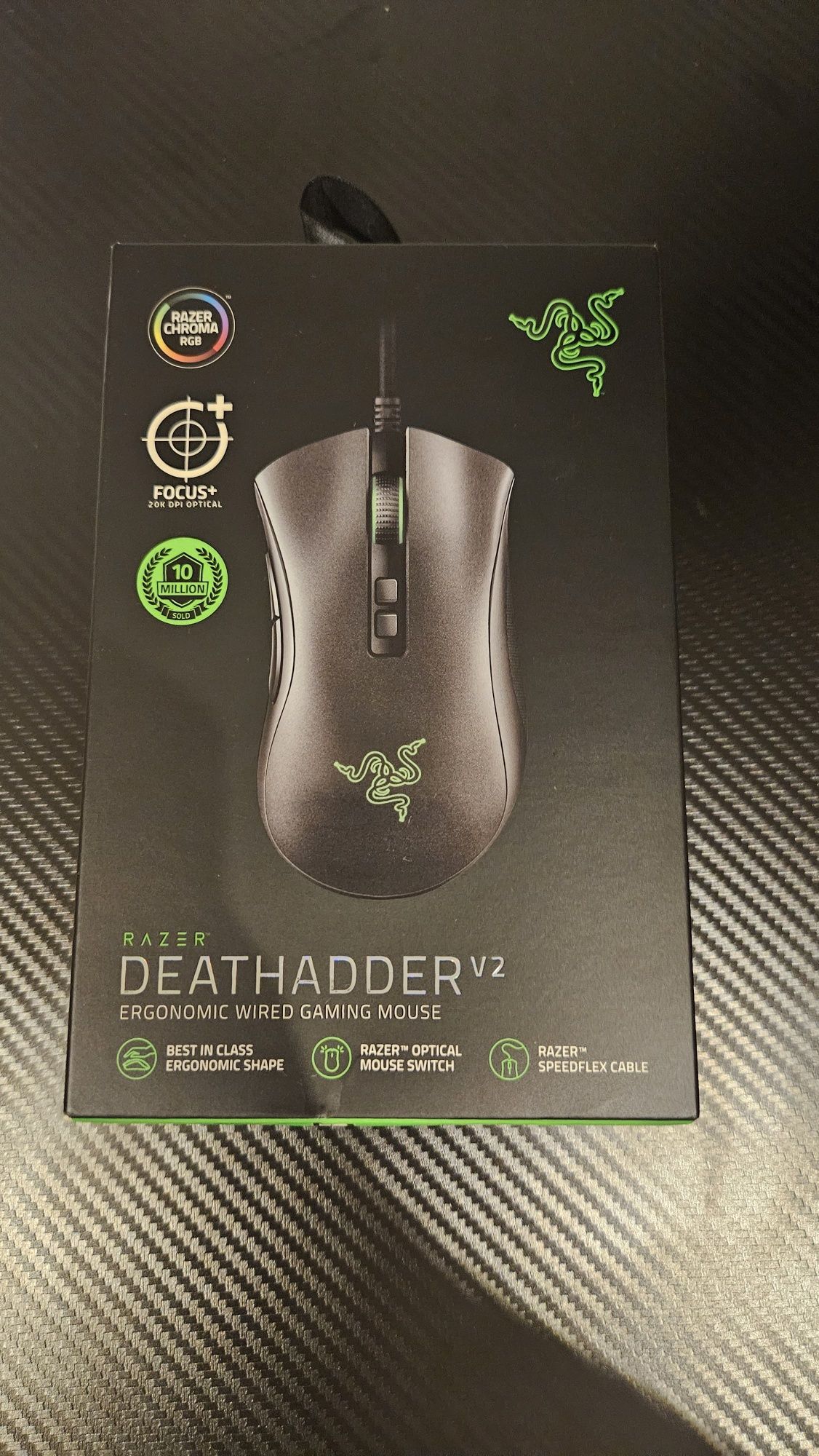 Razer Deathadder V2 - Novo (Selado)