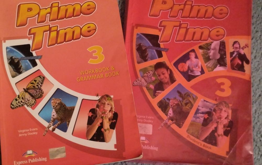 Комплекти   Prime time 2, 3 для вивчення англійської мови, вживані
