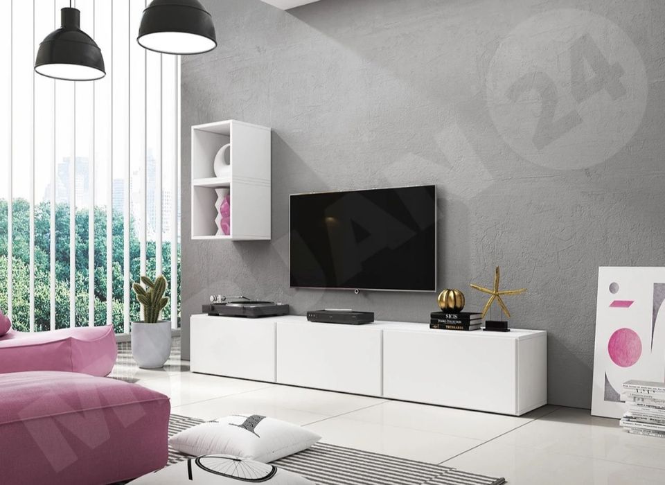 NOWA Szafka RTV Nessor biala