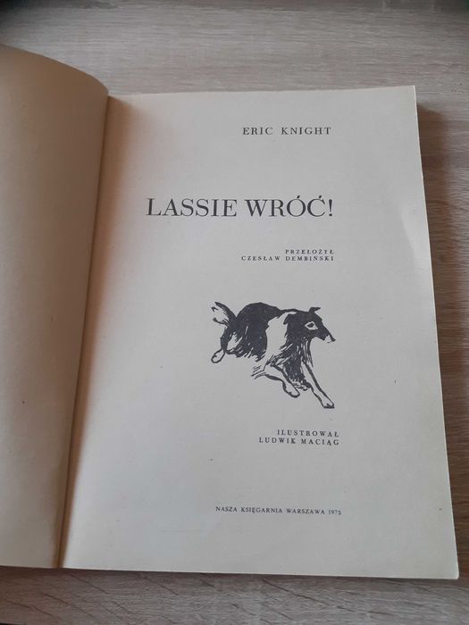 Eric Knight- Lassie wróć
