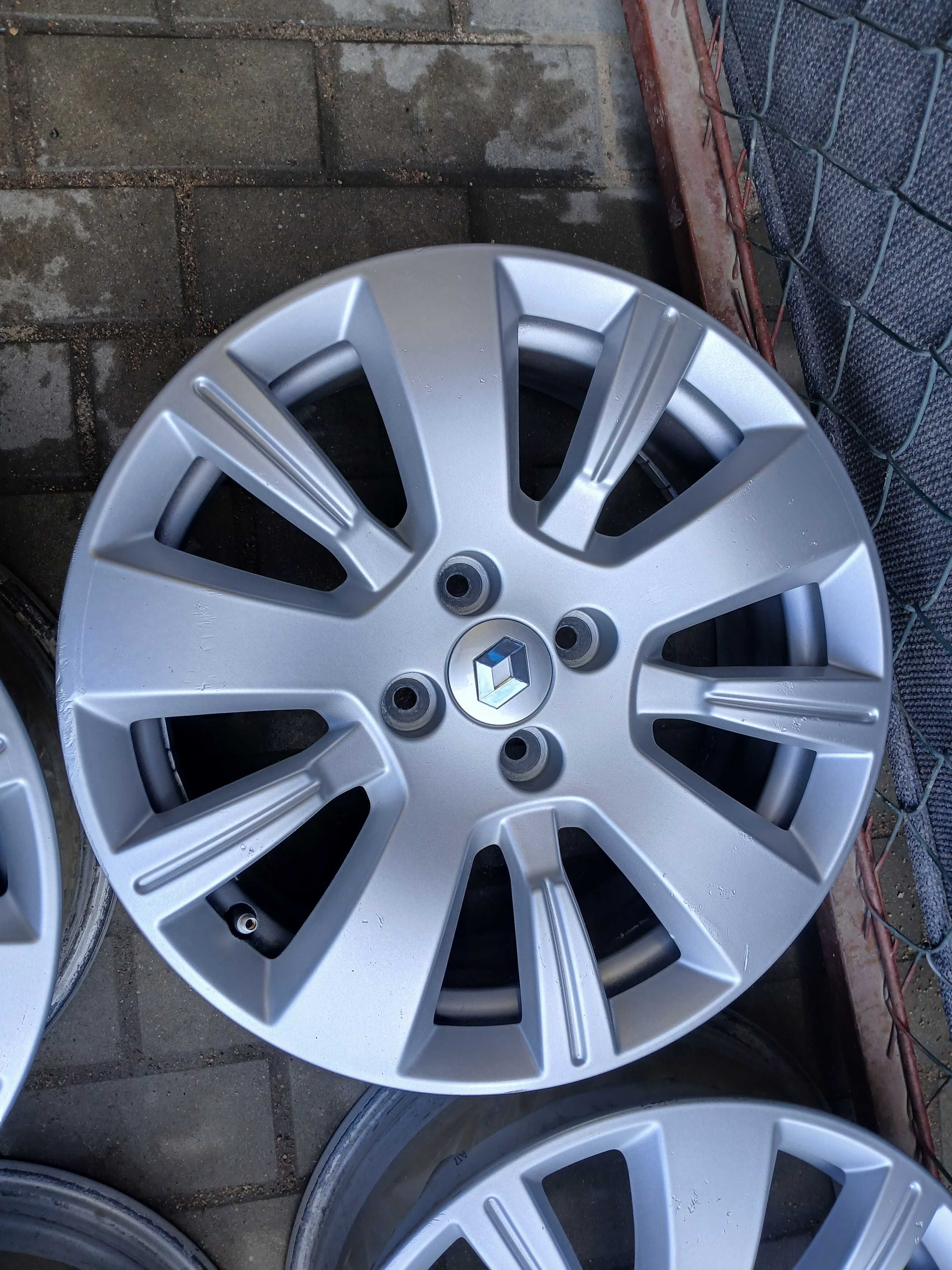 4x felgi 16 4x100 Renault Captur Clio Scenic Dacia Dokker Sandero