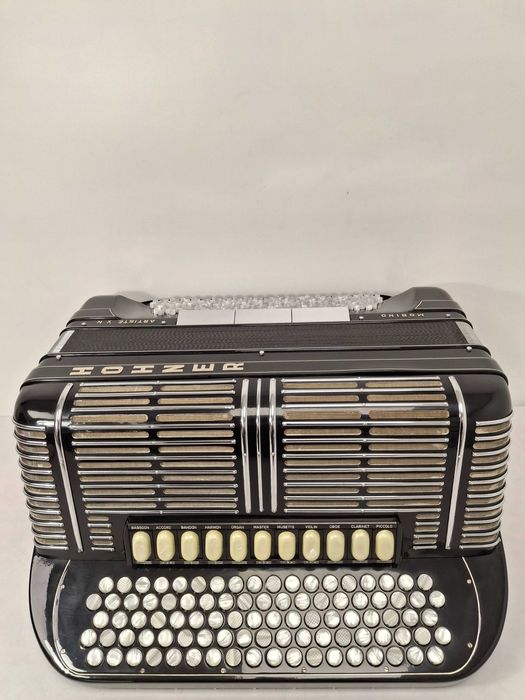 Akordeon Hohner Morino Artiste XN guzikowy 185 basów stan bdb!!!