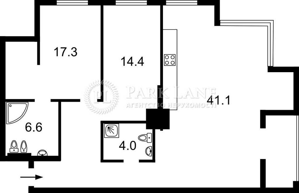 Продаж квартири Берестейський просп,42 Перемоги Crystal Park Tower