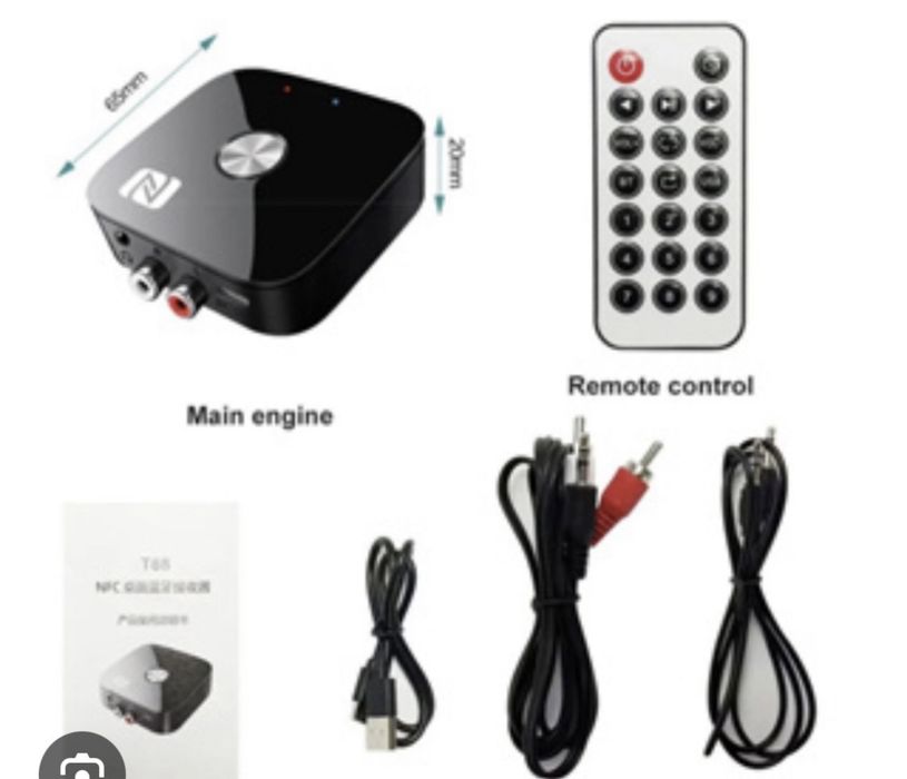 Sem fios Transmissor e recetor bluetooth