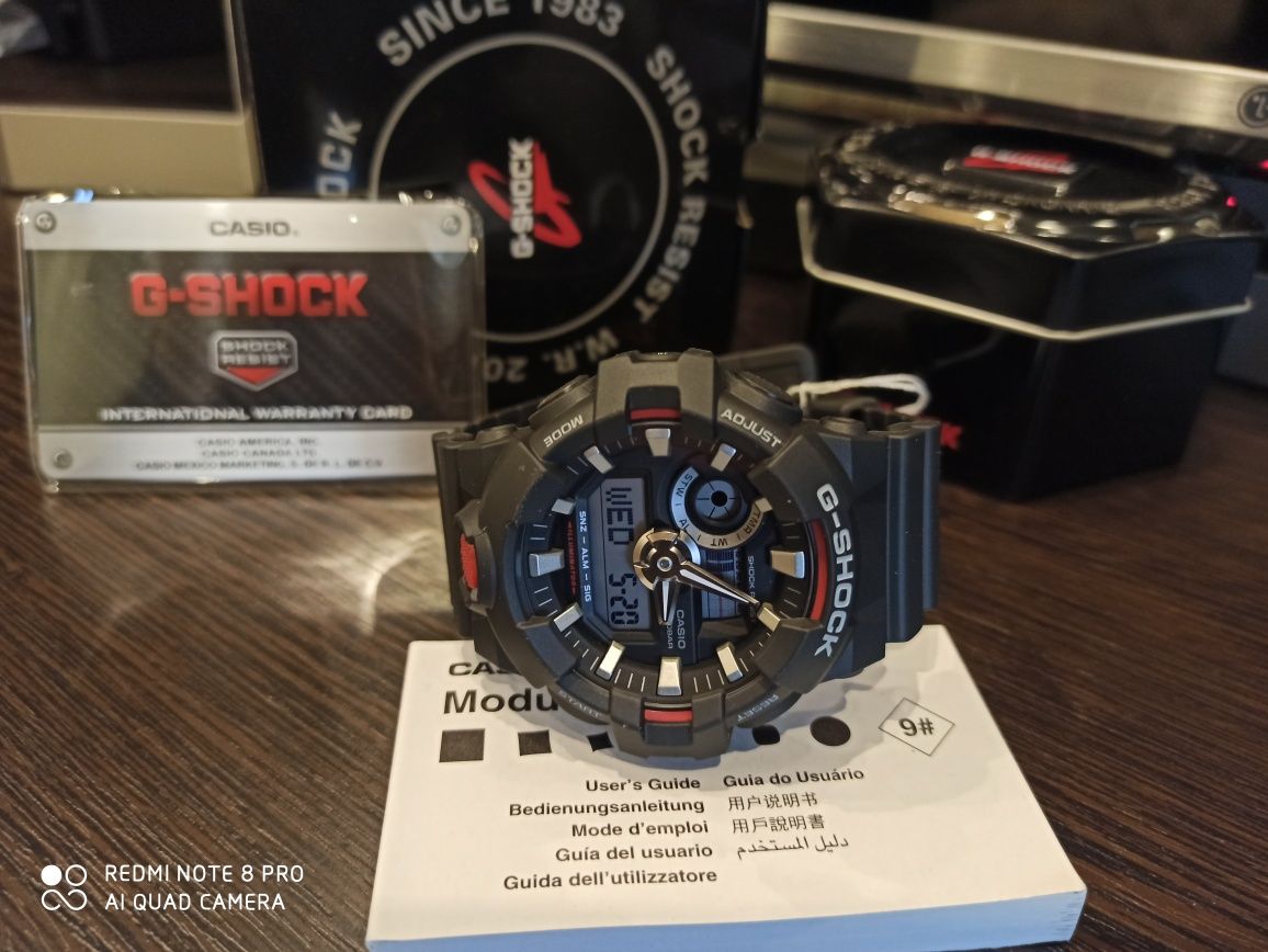 Часы CASIO G-Shock GA700-1A