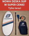 Nowa deska SUP Gladiator KID 9 – nówka, pełen zestaw, super okazja!