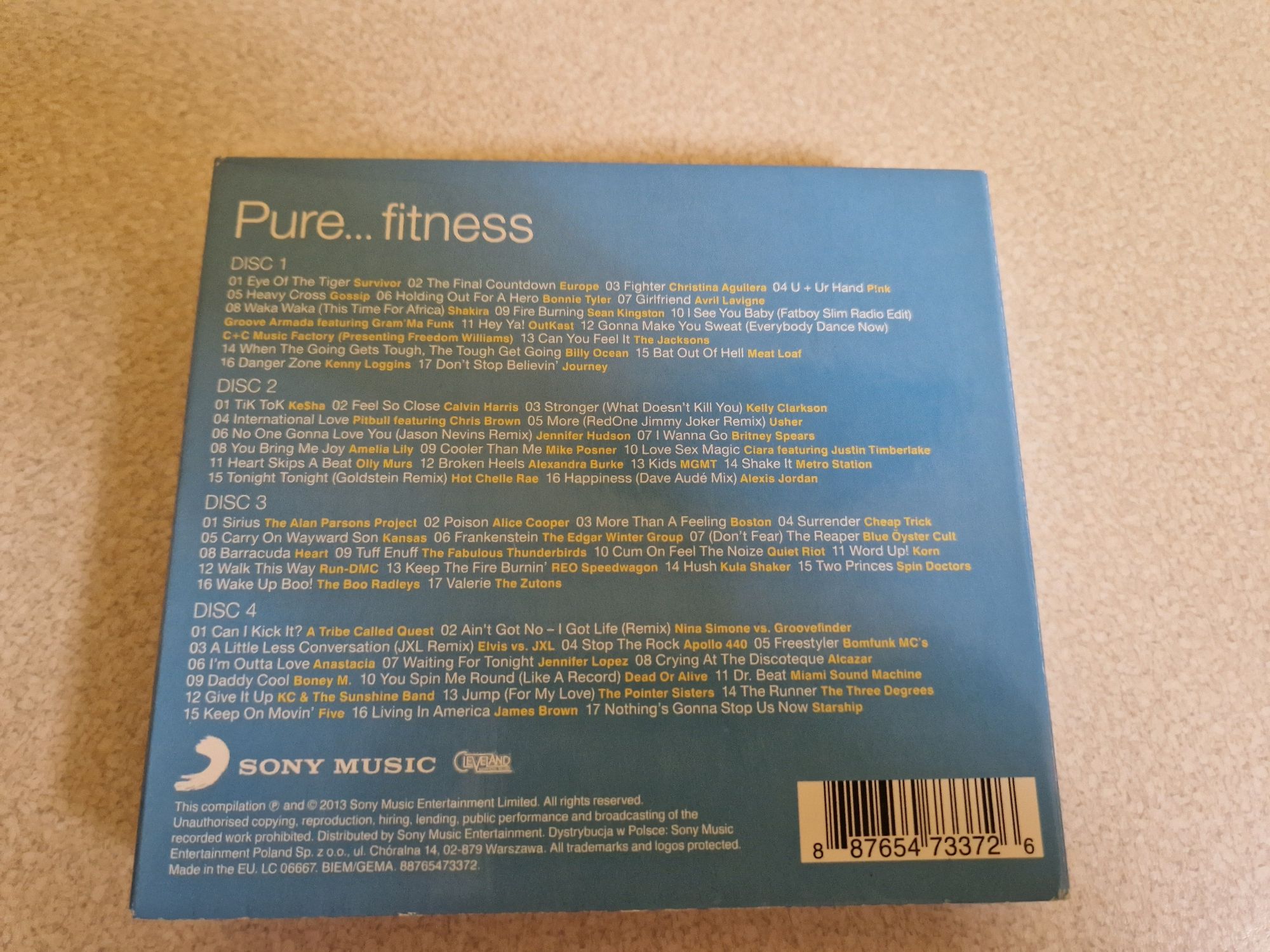 Pure fitness 4cd.