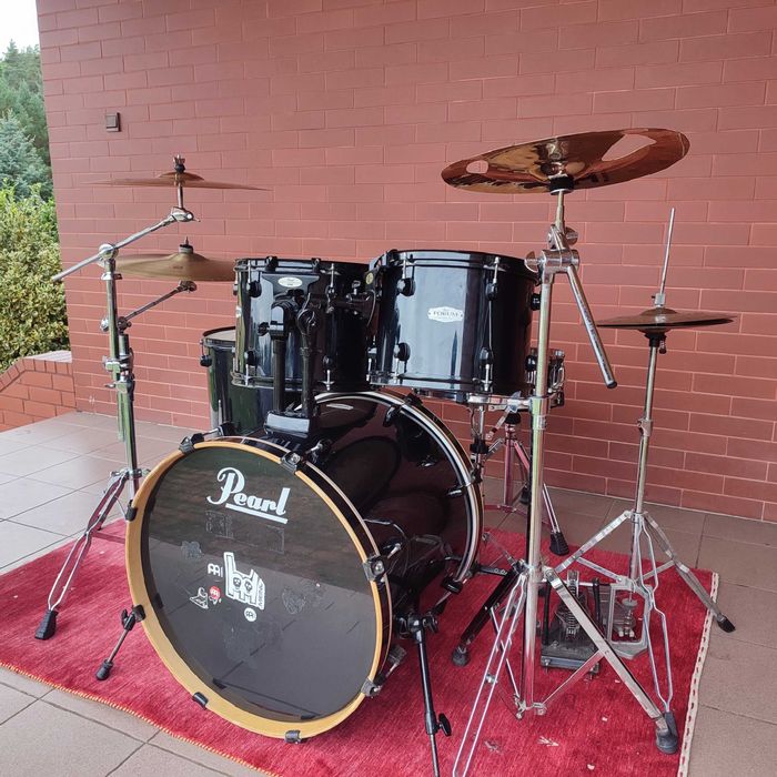 Perkusja pearl forum, świetny stan, możliwość zakupu części