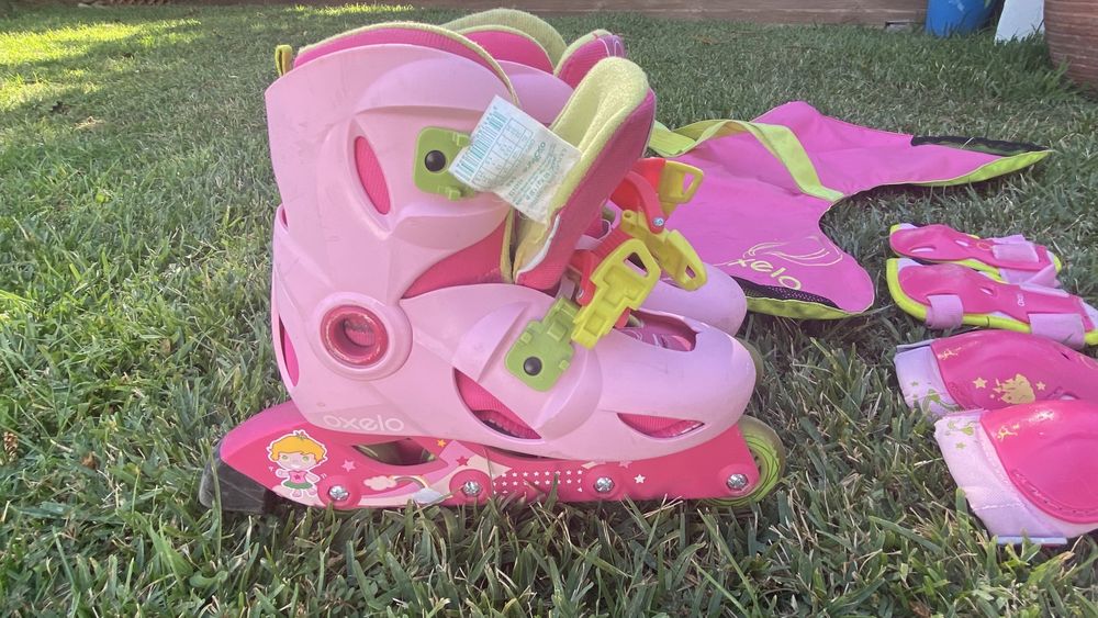 Patins em linha tamanho 32/34