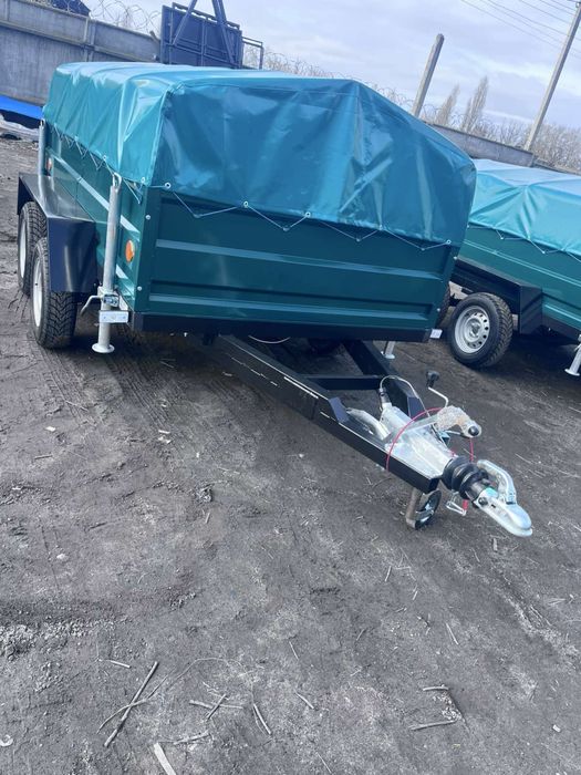 Двовічний  причіп Дніпро-250 з гальмами на 2т