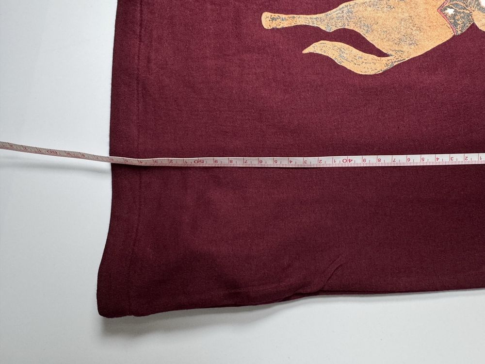 Nowa koszulka tshirt Polo Ralph Lauren burgundowa