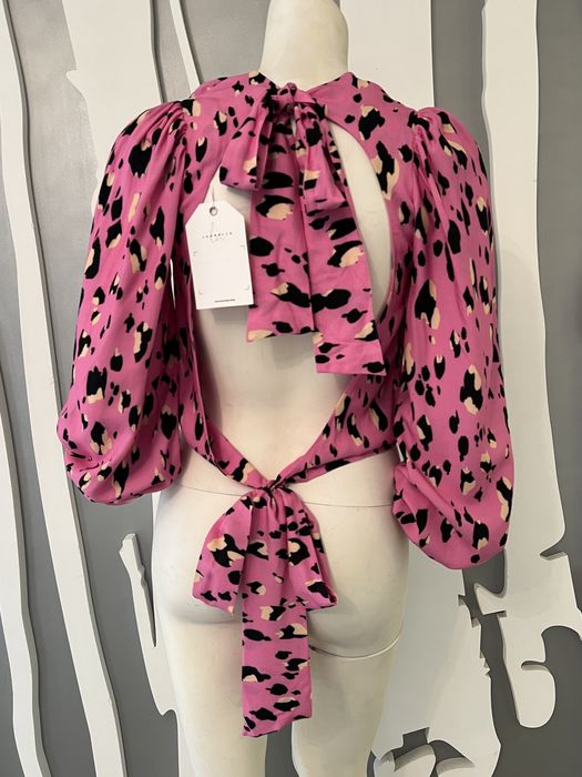 Laurella Bluzka Kaylee Pink Panther M Odkryte Plecy