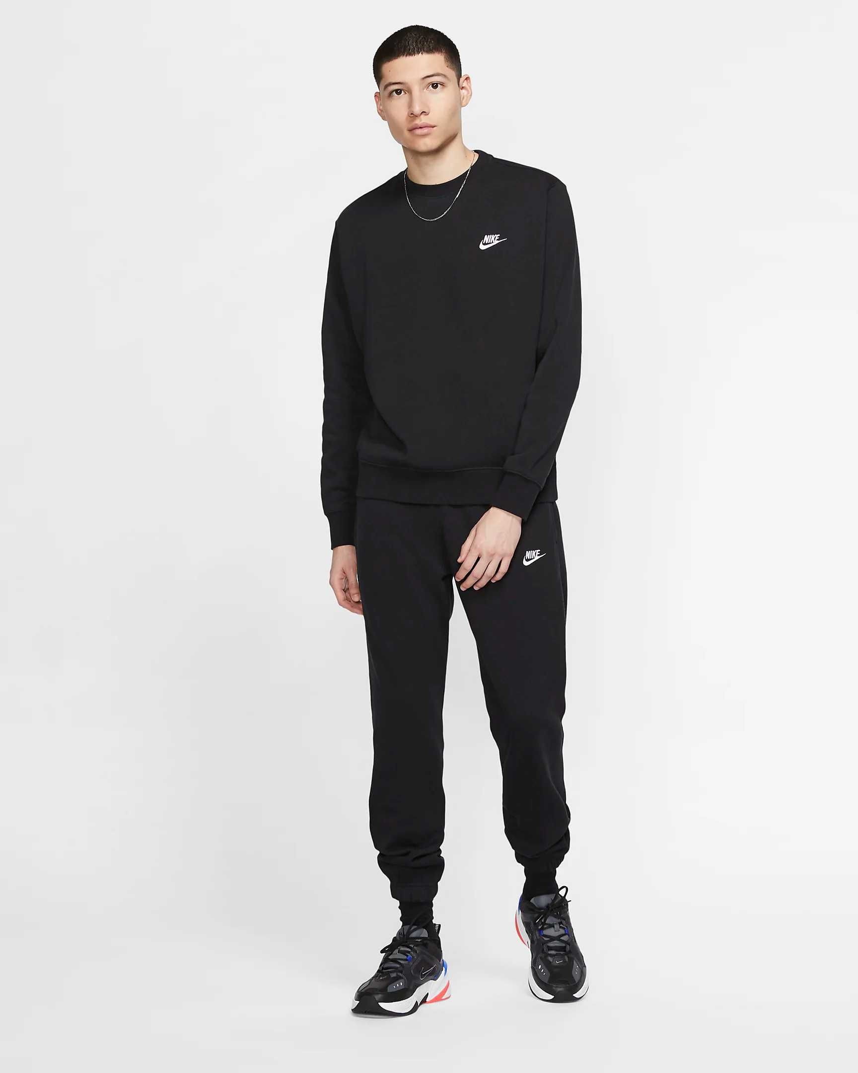 Світшот Nike Nsw Club Fleece BV2662-010 ОРИГІНАЛ толстовка кофта