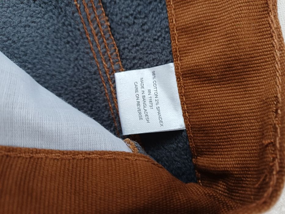 Brązowe spodnie męskie