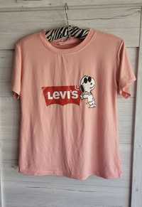 Bluzka T-shirt L Levis Print
