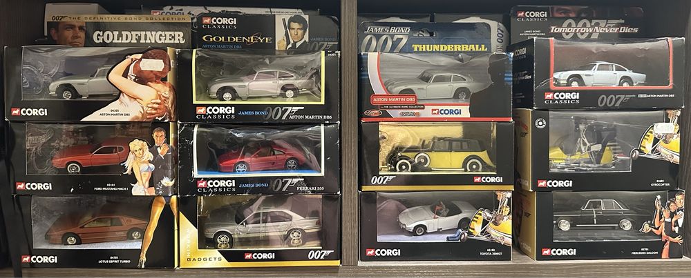 Легендарная коллекция авто James Bond от Corgi