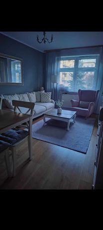 Sofa rozkladana i fotel uszak