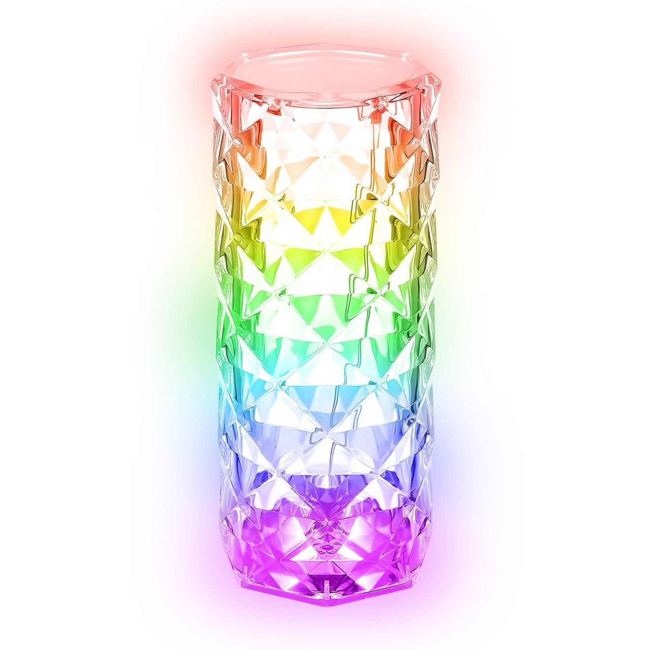 Lampa LED kryształowa RGB