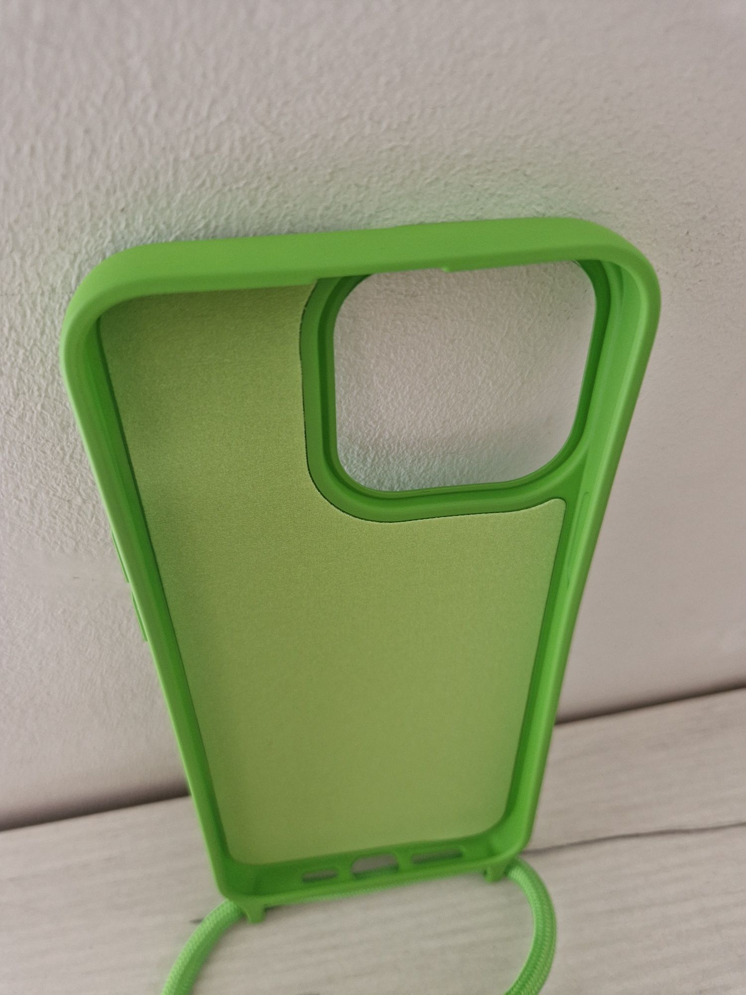 Strap Silicone Case do Iphone 14 Pro Max wzór 1 zielony