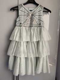 Sukienka h&m tiulowa na 128 cm wizytowa