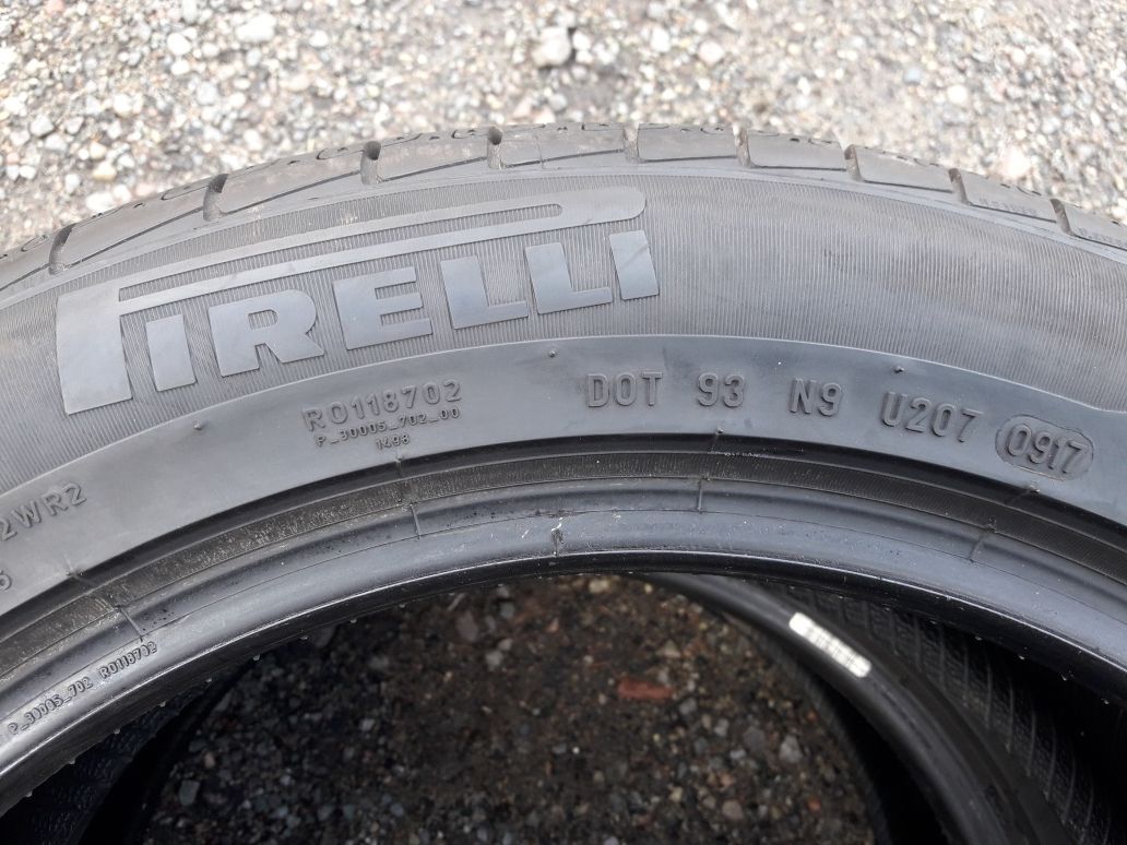 205/55R17 95V PIRELLI , komplet opon wielosezonowych.