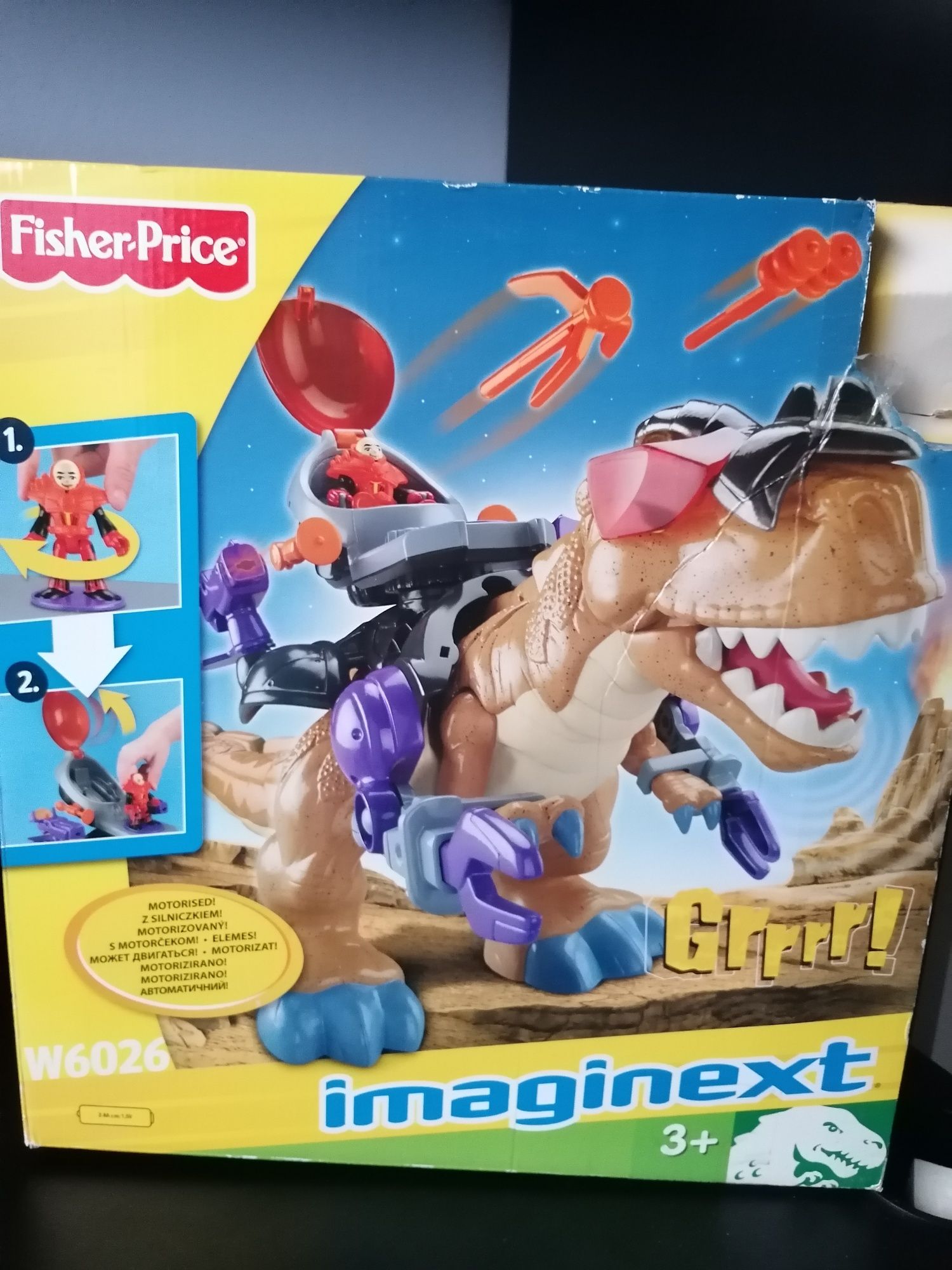 Imaginext t-rex grr