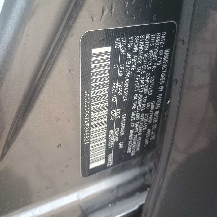 Nissan Rogue Sport 2019 4x4