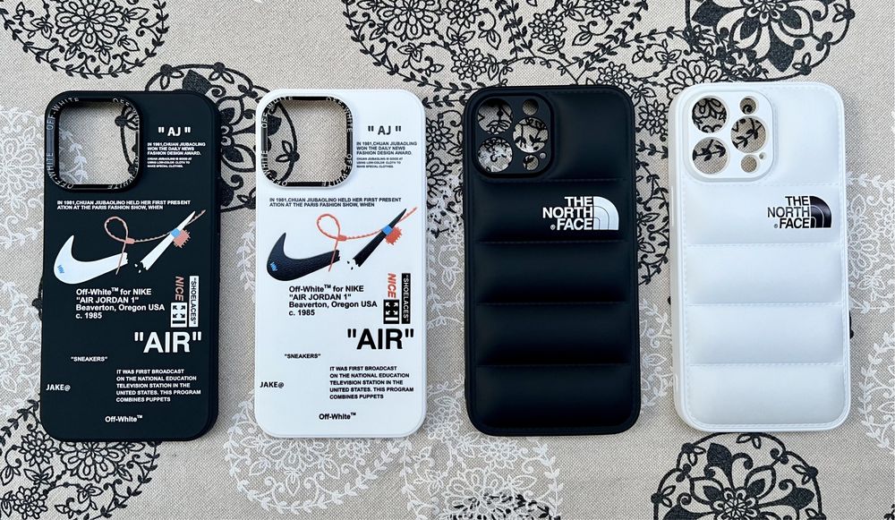 Capas iPhone LV, MK, TNF, NK