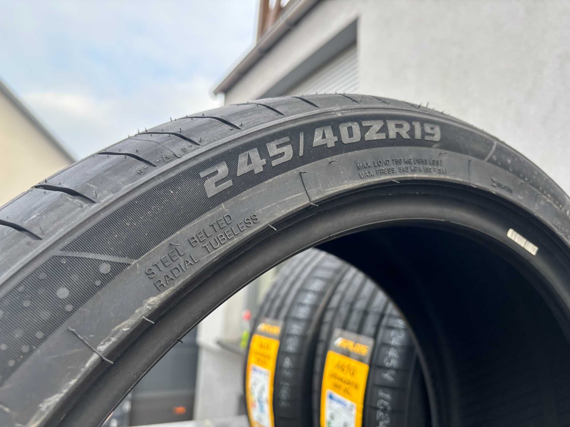 x4 letnie 245/40R19 Aplus A610 SPORT 98Y XL C,B,71db PROSTO  Z FABRYKI