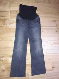 Spodnie dzwony jeans ciążowe S