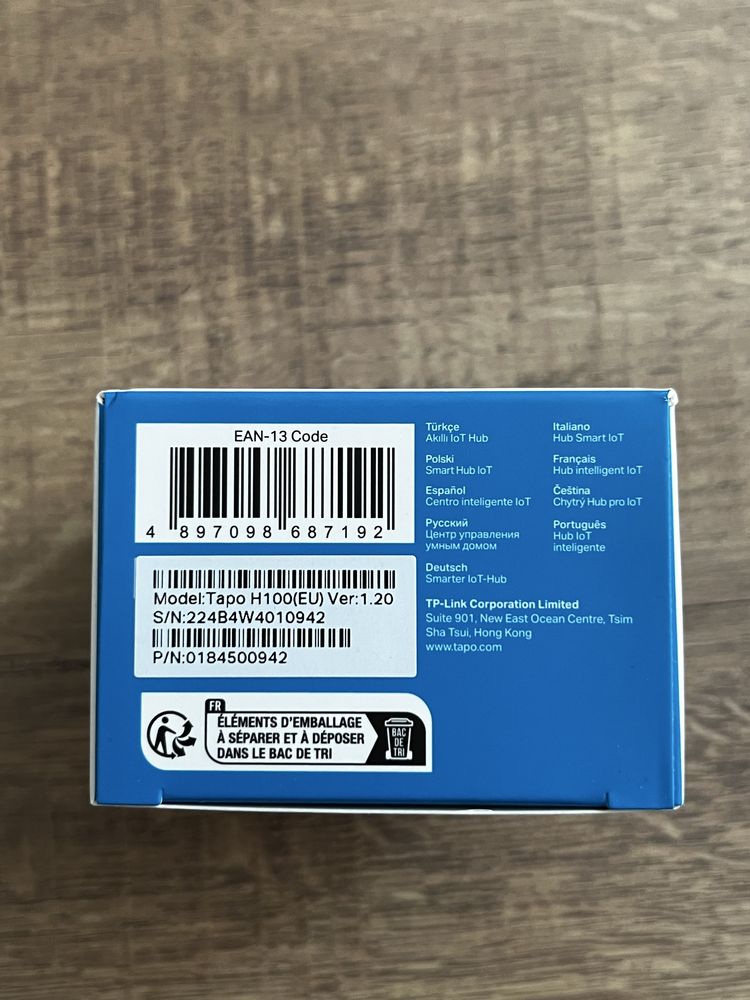 Tapo H100 Inteligentny Hub Tapo z dzwonkiem