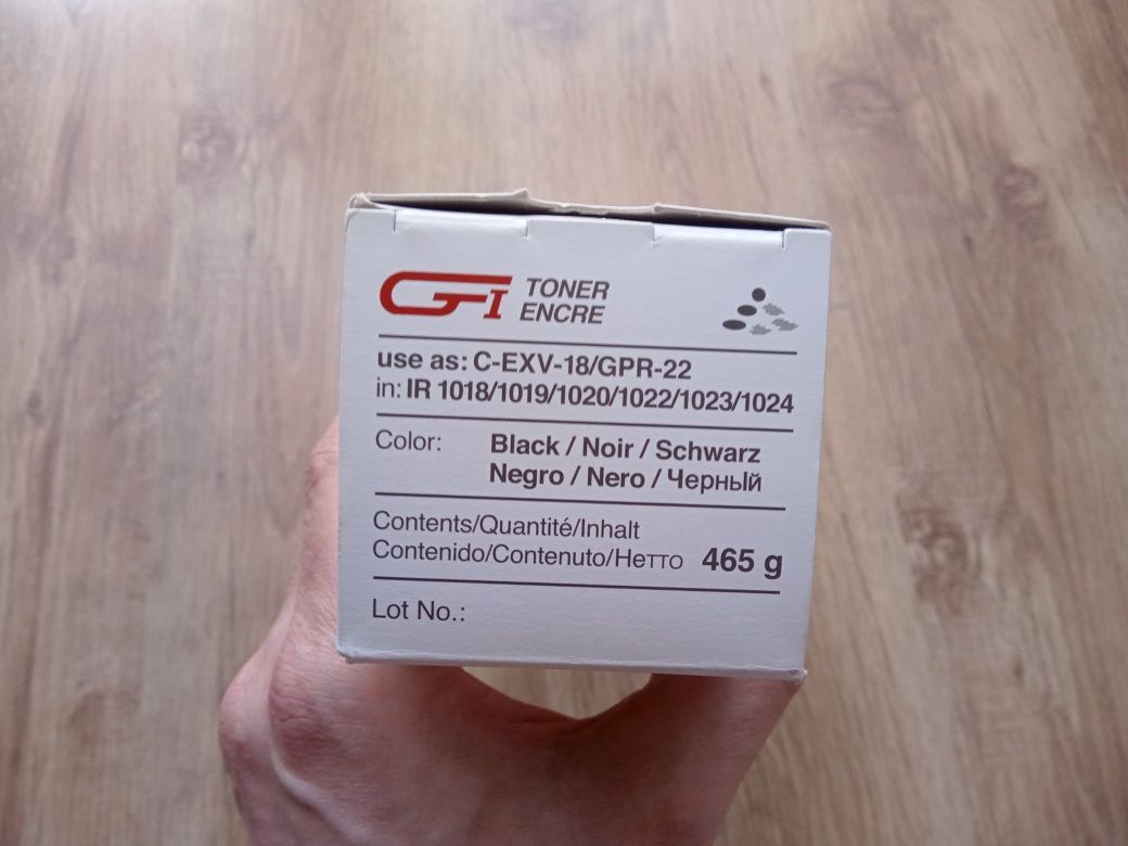 Toner CANON C-EXV-18/GPR-22