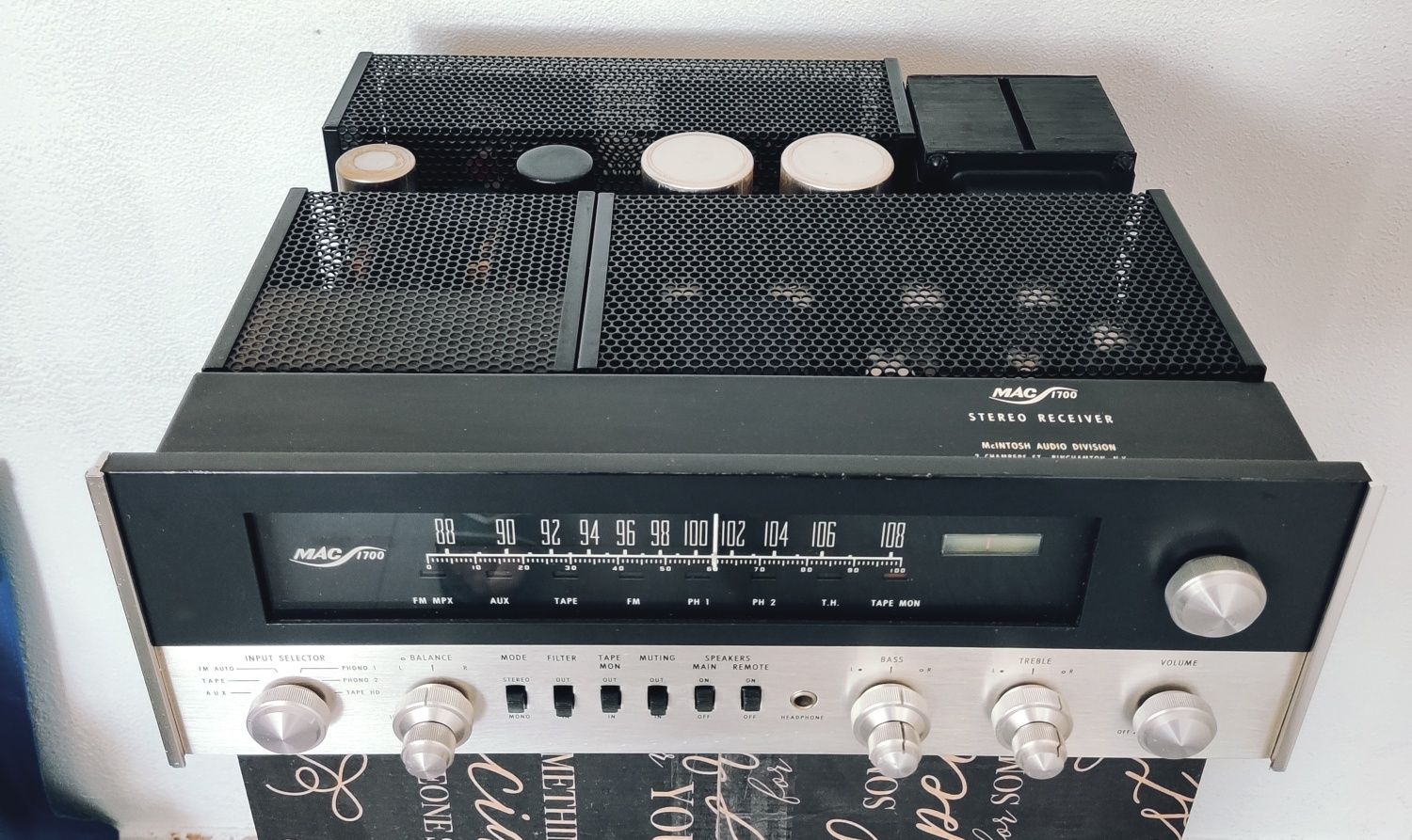 MAC 1700 McINTOSH Amplituner wzmacniacz lampowy