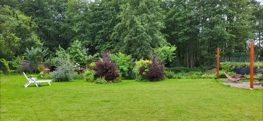 Działka budowlana na mazurach nad jeziorem 1500 m2 służebność w plaży