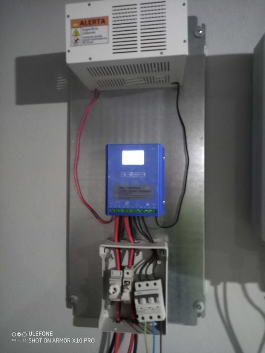 Eolica mais controlador de carga