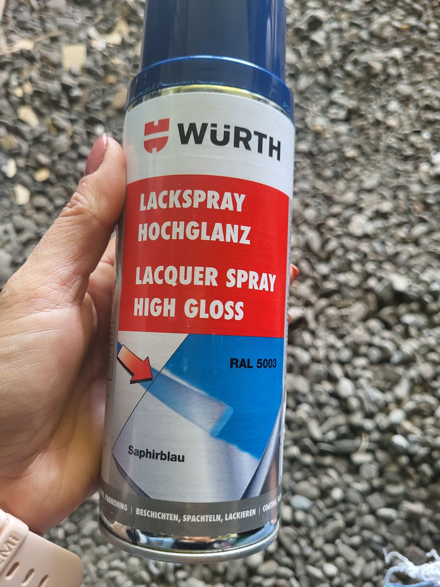 Lakier spray wurth