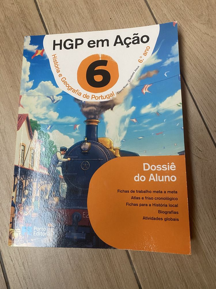 Caderno atividades 6 ano usado bom estado