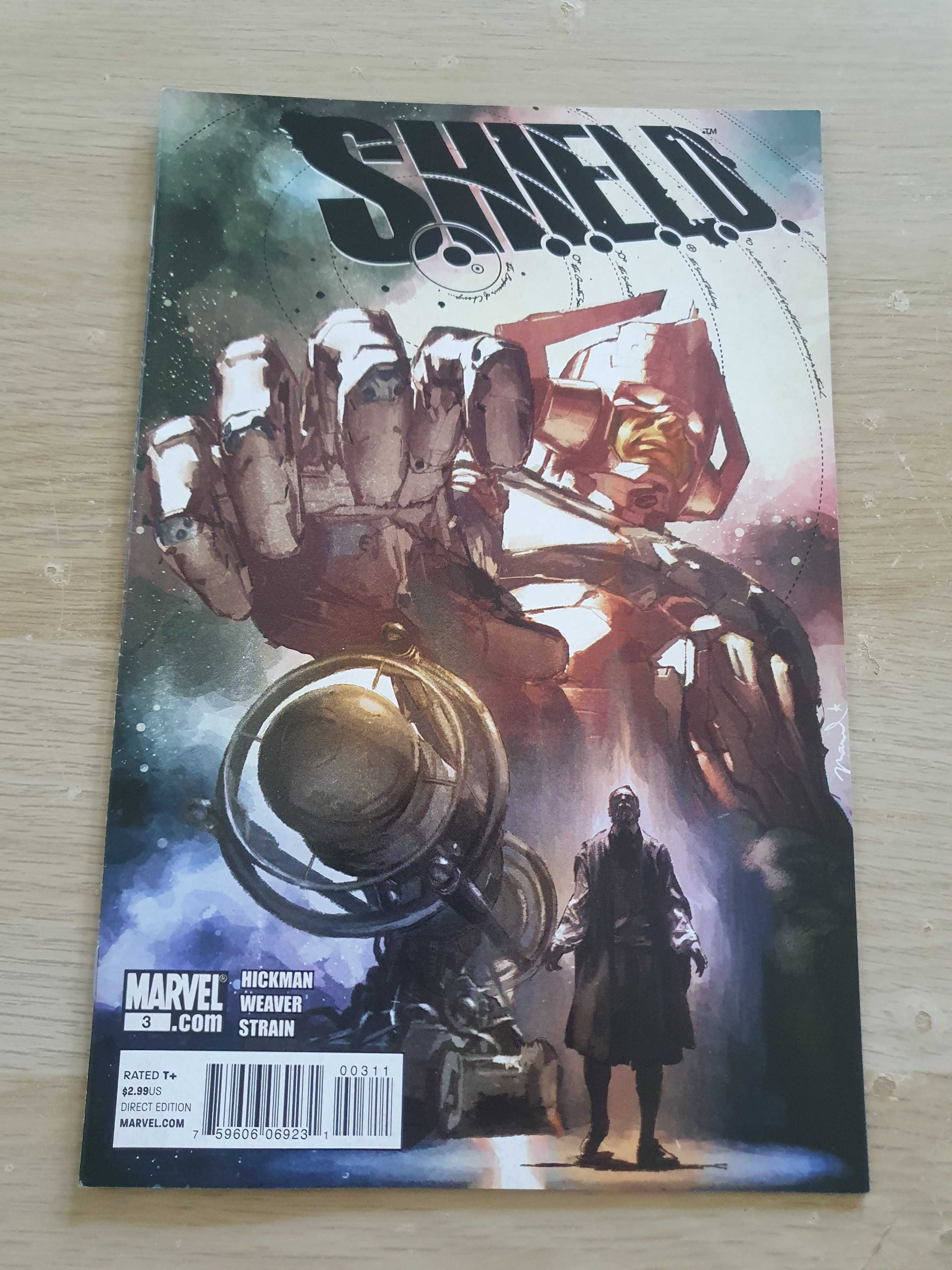 S.H.I.E.L.D. Shield vol. 2 1-6 (2010) Hickman; vol. 3 6 (2011) (ZM106)