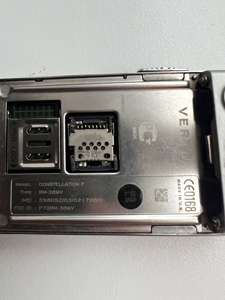 Vertu Constellation F Ayxta Steel Aluminium Оригинал