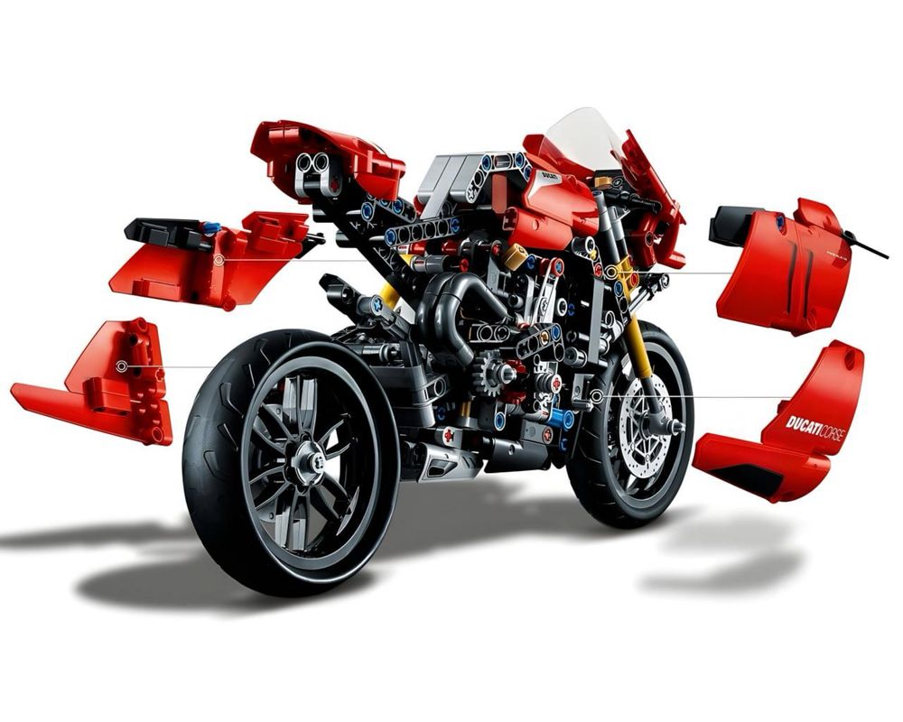 Конструктор Technic Ducati Panigale V4 R 1/1 з LEGO