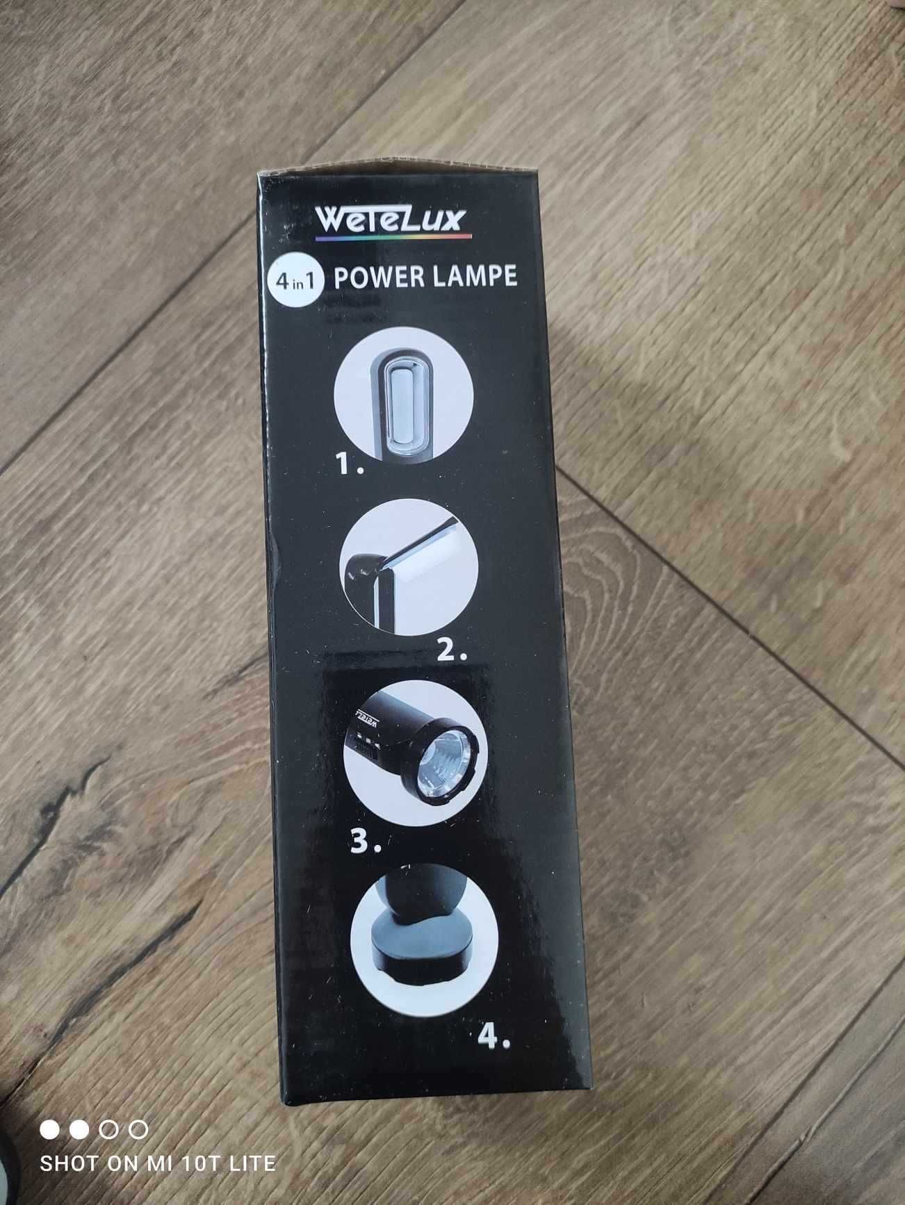 latarka wetelux 4in1