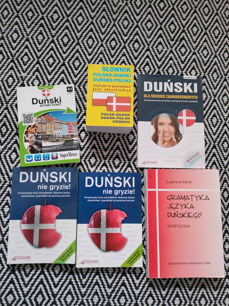 Duński dla średnio zaawansowanych książka do nauki języka duńskiego