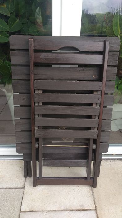 Stolik i krzesło na balkon, taras
