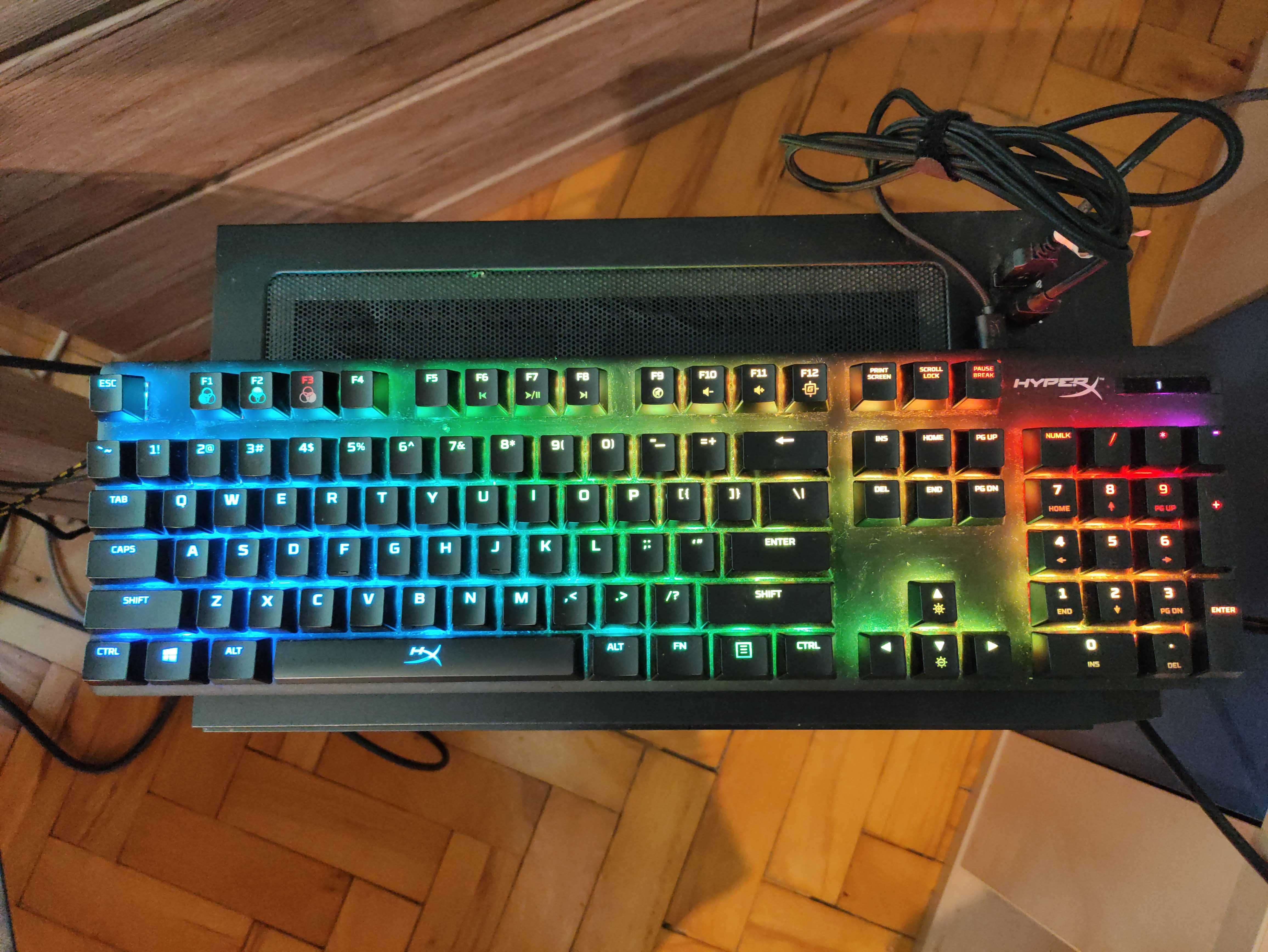 HyperX Alloy Origins Red Klawiatura + Podkładka Razer Gratis