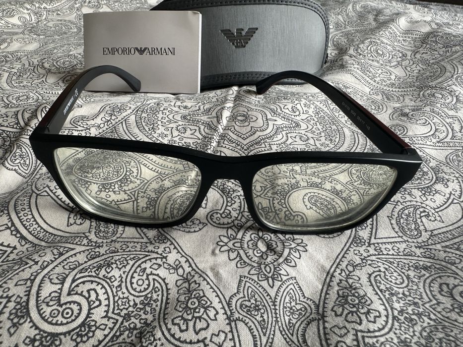 Oprawki korekcyjne okulary emporio armani