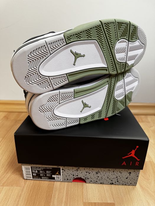 Buty Jordan Retro 4 Nike Air Seafoam