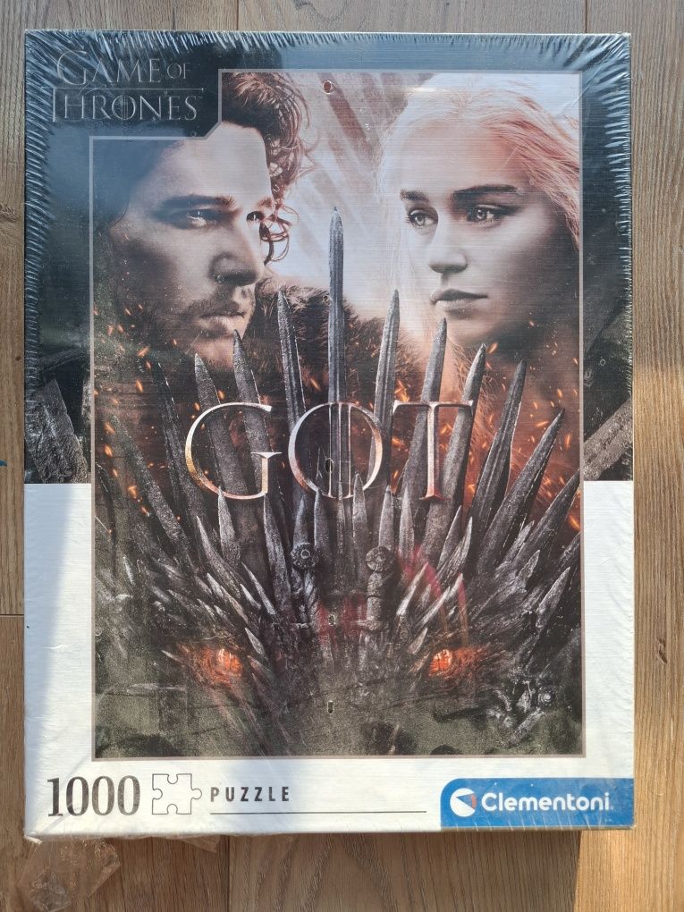 Puzzle 2 x 1000 nowe gra o tron