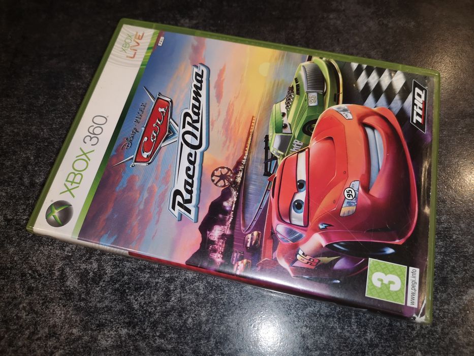 Cars Race o Rama XBOX 360 gra (stan BDB+) komplet 3xANG